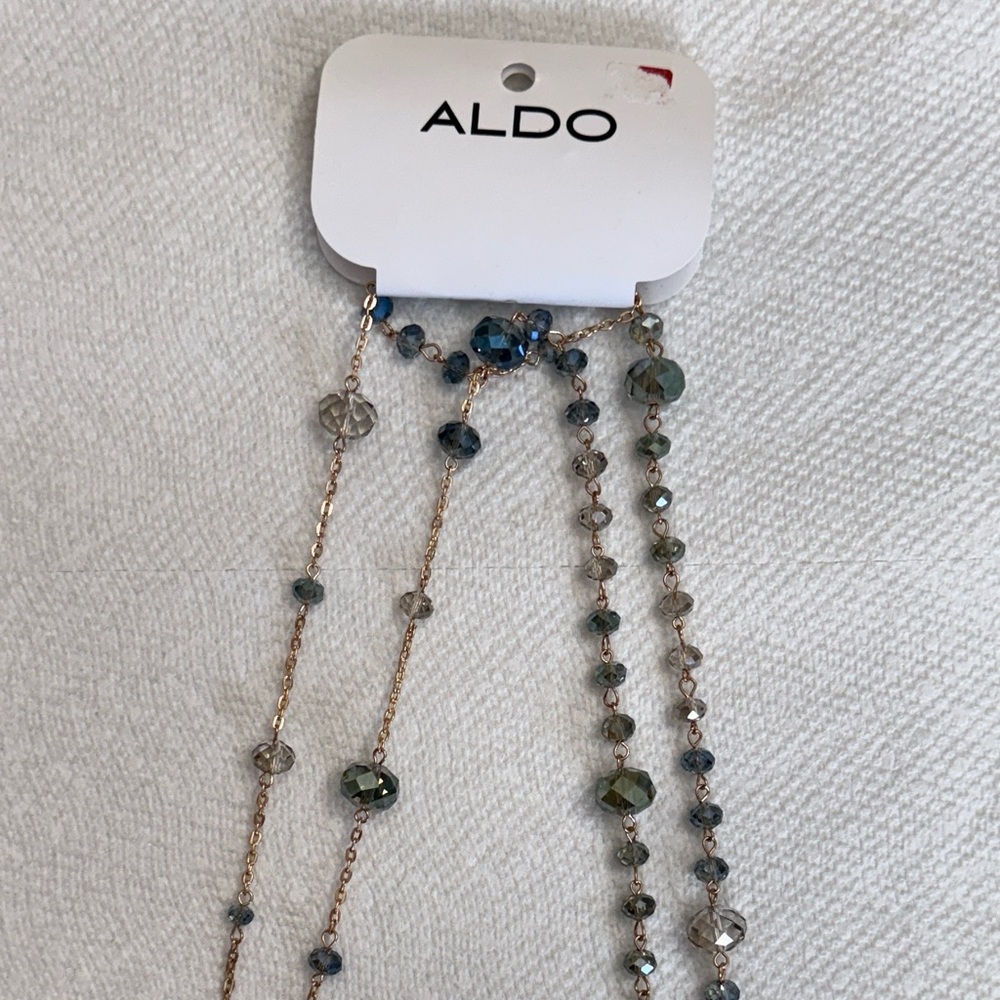 *2* Aldo Elegant Multicolor Beaded Necklaces - “2 for 1”
